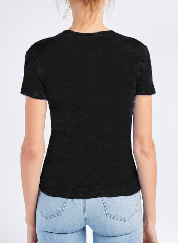 Basically V Neck Tee